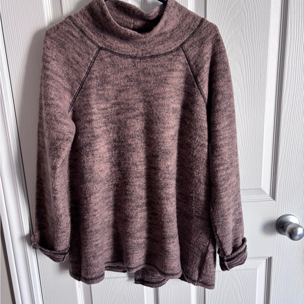 Mystree Mauve Cowl Neck Sweater